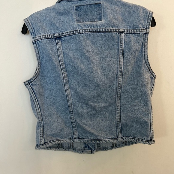 Faconnable Jackets & Coats | Faconnable -
Denim Vest Small 100% cotton - Picture 2 of 5